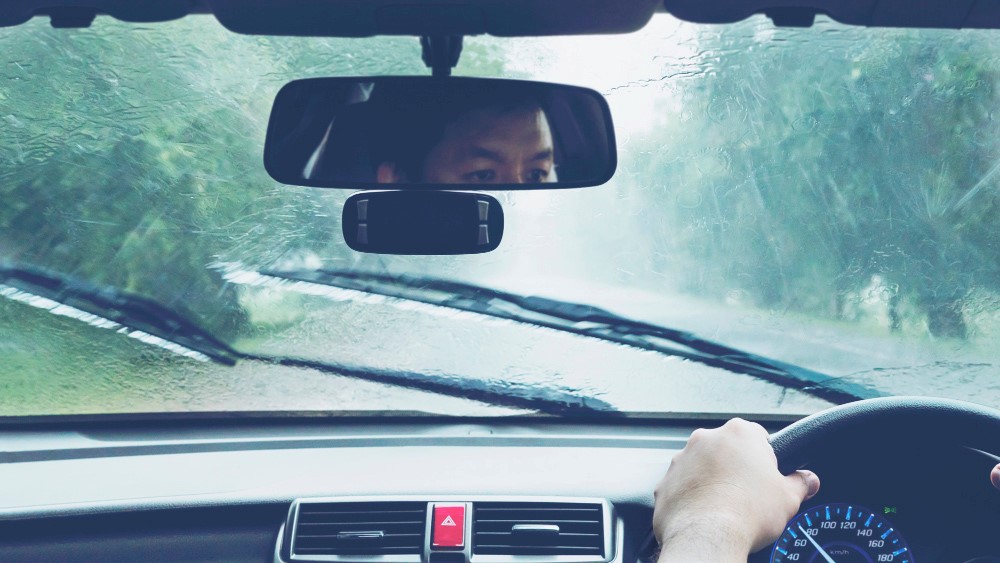 rainy driving
